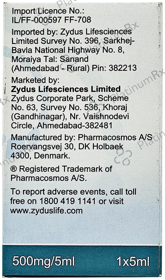 Monoferric 500mg/5ml Injection