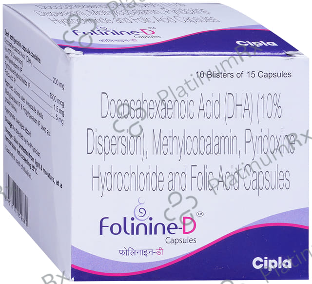 Folinine D Capsule 15s