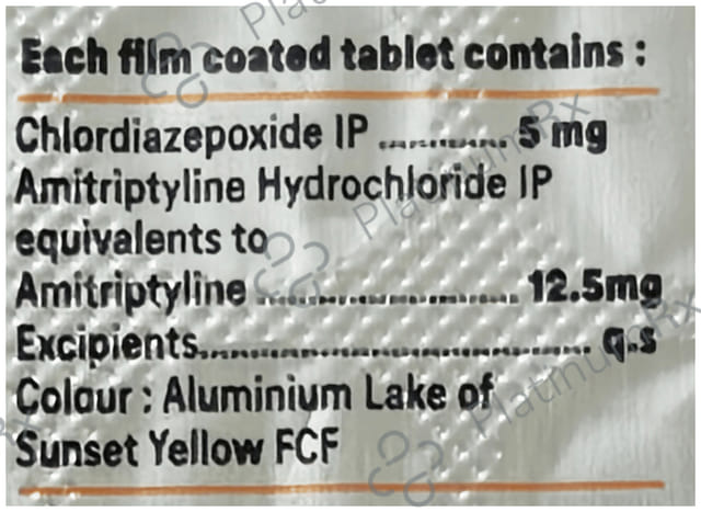 Libotryp 12.5 mg/5 mg Tablet