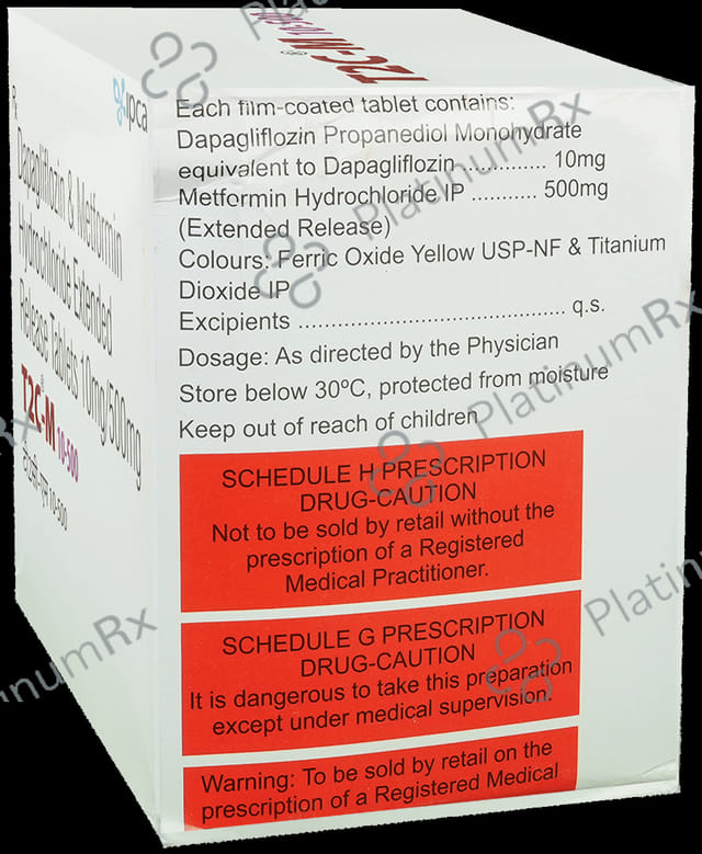 T2C M 10/500mg Tablet ER 15s
