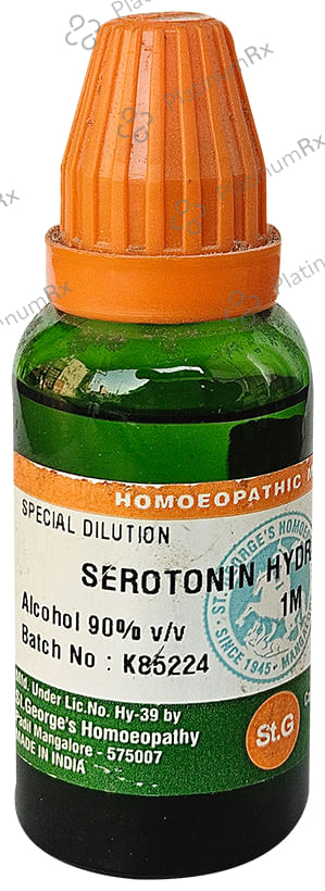 St. George’s Serotonin Hydrochloride Dilution 1M