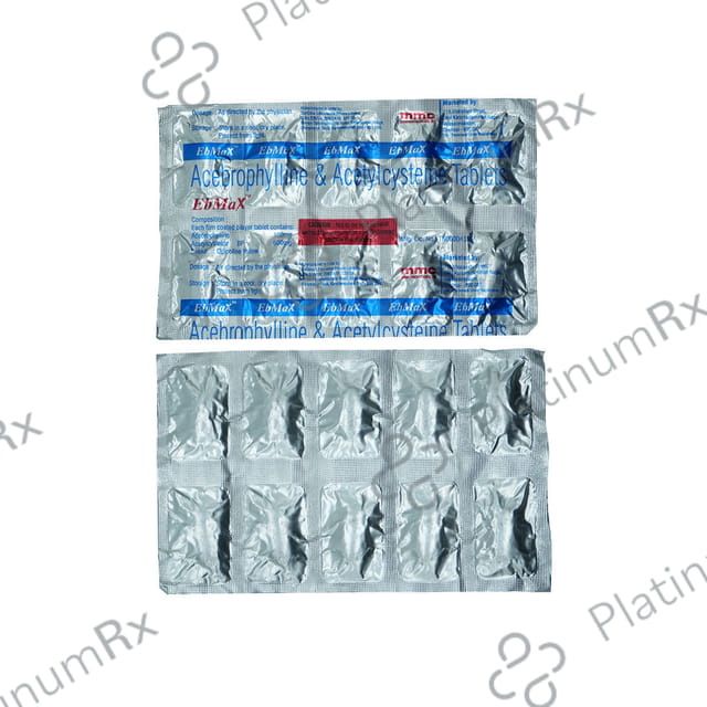 Ebmax 100mg/600mg Tablet