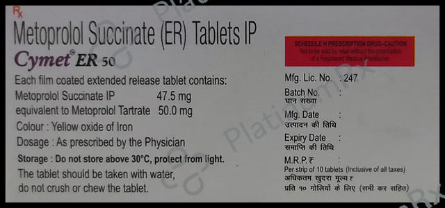 Cymet ER 50mg Tablet 10s