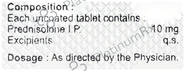Acticort 10mg Tablet 10s