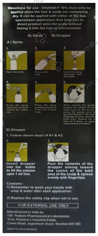 Chekfall F 10% Spray/Solution 60ml