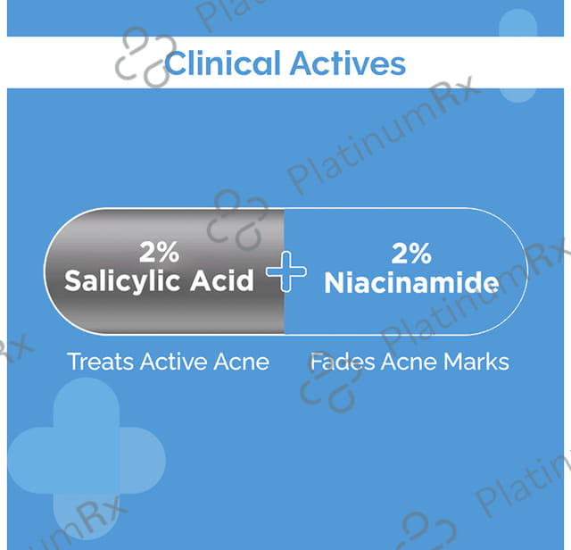 The Derma Co Sali-Cinamide Anti-Acne Face Wash