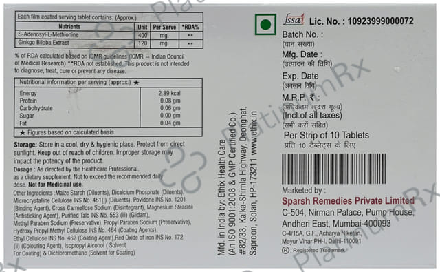 Setbrain 120 Tablet 10s