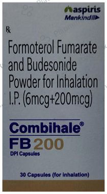 Combihale FB 200/6mcg Capsule 30s