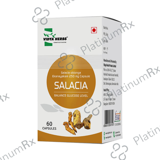 Vidya Herbs Salacia Capsule