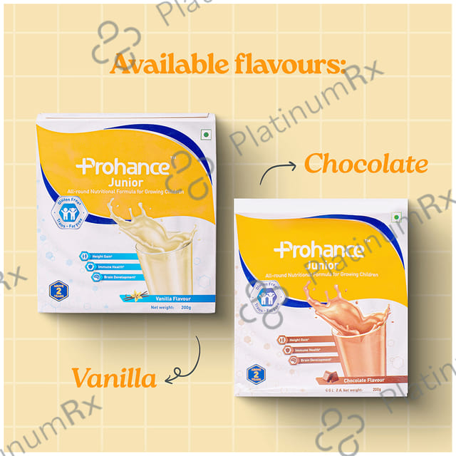 Prohance Junior Refill Chocolate Flavour Powder 200gm