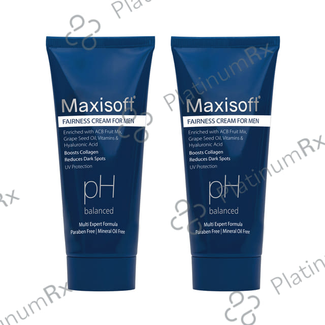 Maxisoft Fairness Cream for Men (50gm Each) 2 Tubes