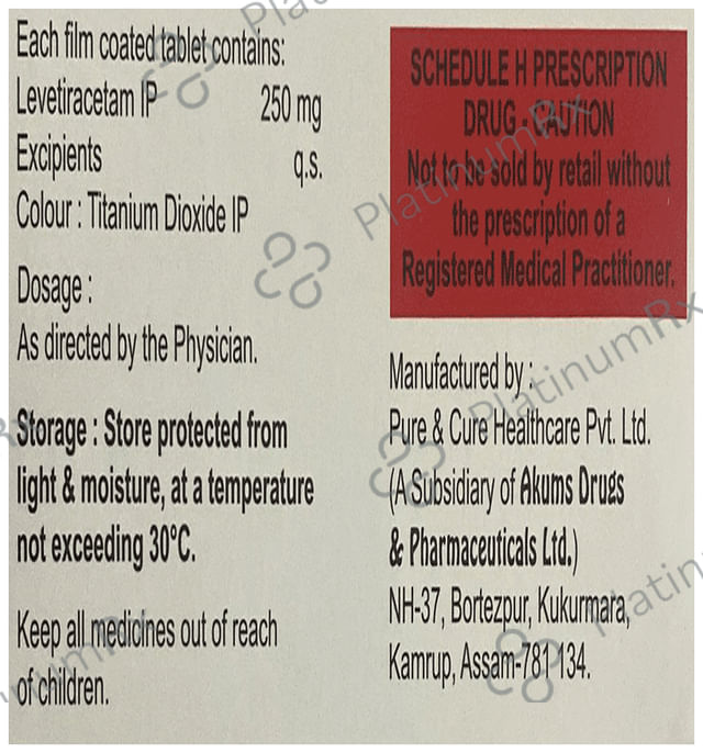 Leviflax 250mg Tablet 10s