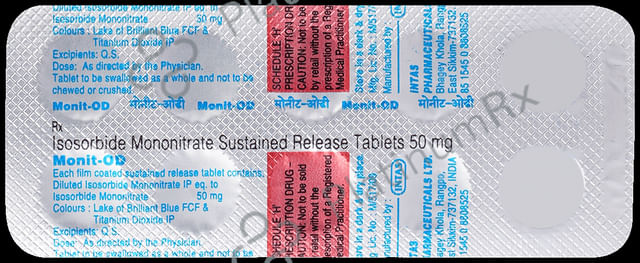 Monit OD 50mg Tablet
