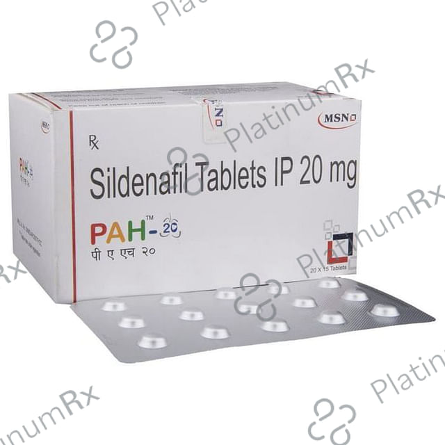 PAH 20mg Tablet 15s