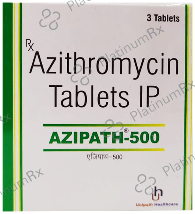 Azipath 500mg Tablet 3s