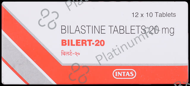 Bilert 20mg Tablet 10s