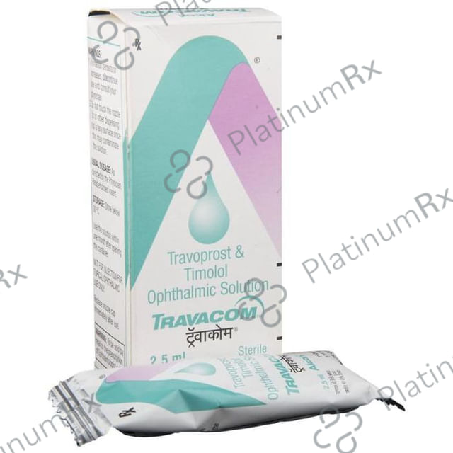 Travacom 5mg/40mcg Eye Drop 1s
