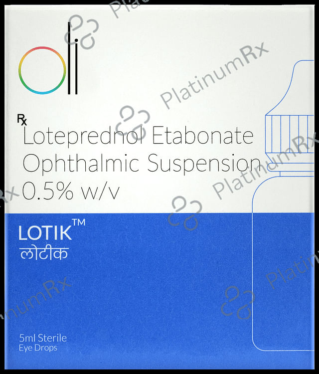 Lotik Ophthalmic Suspension 5ml