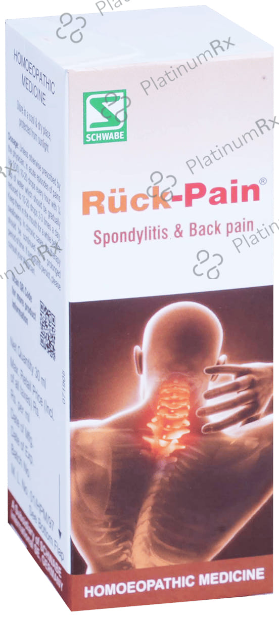 Dr Willmar Schwabe India Ruck-Pain
