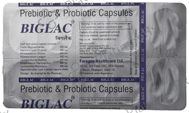 Biglac Capsule 10s