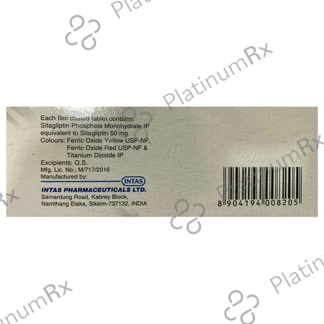 Sitara 50mg Tablet 10s