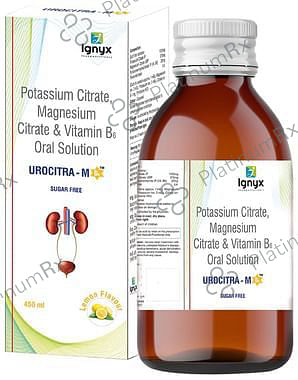 Urocitra-M B6 Oral Solution Lemon Sugar Free