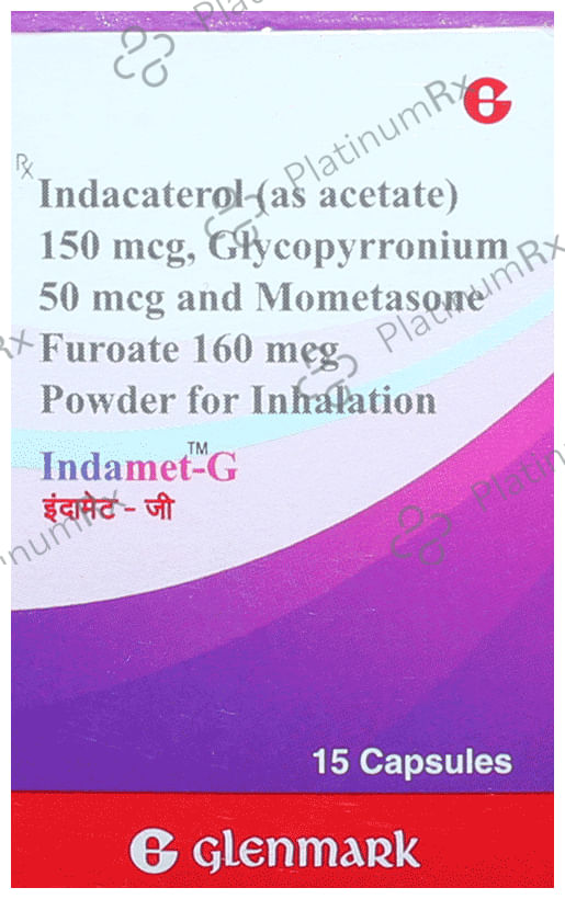 Indamet G Capsule 15s
