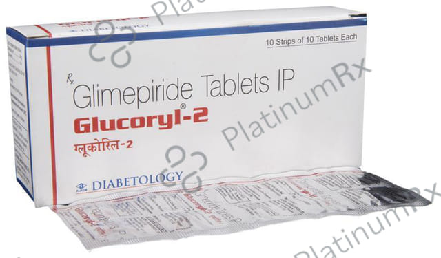 Glucoryl 2mg Tablet 10s