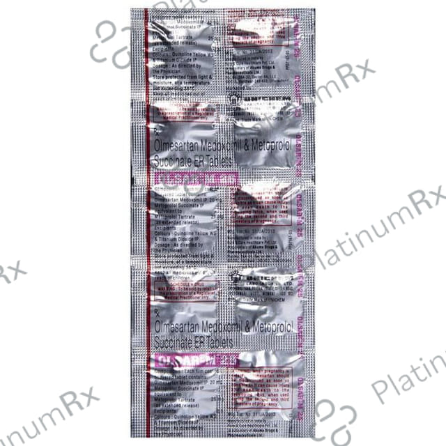 Olsar M 25/20mg Tablet ER 10s