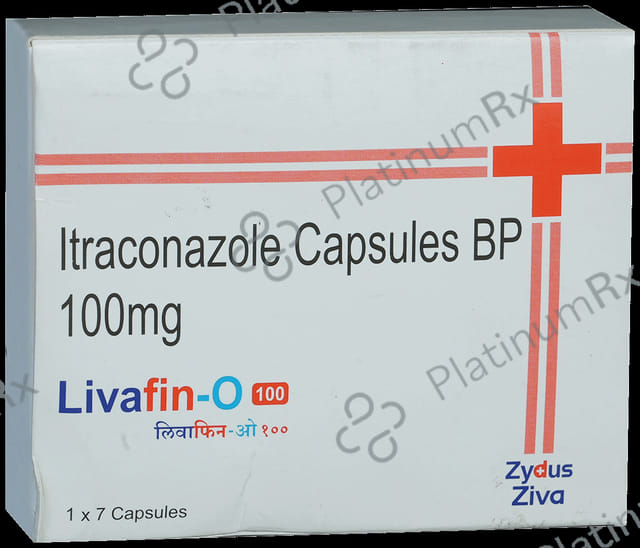 Livafin O 100mg Capsule 7s
