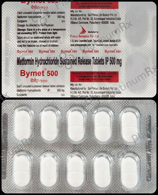 Bymet 500mg Tablet 10s