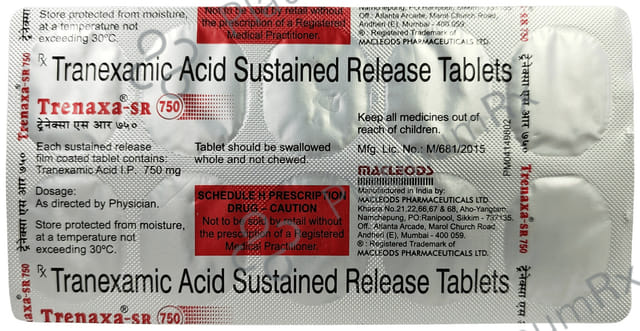 Trenaxa SR 750mg Tablet 10s