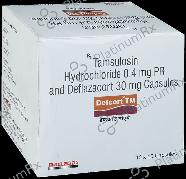 Defcort TM 30/0.4mg Capsule PR 10s