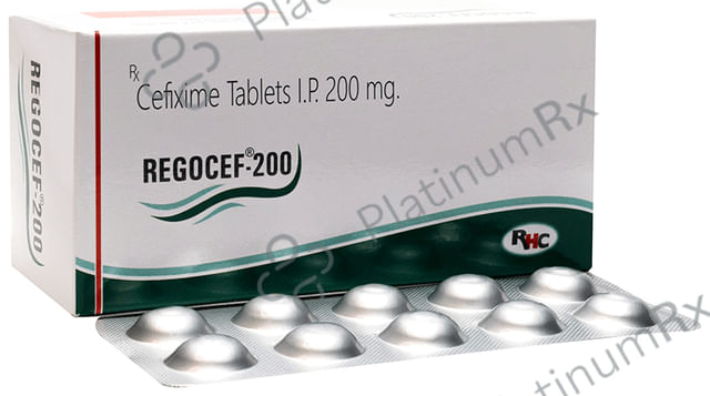 Regocef 200mg Tablet 10s