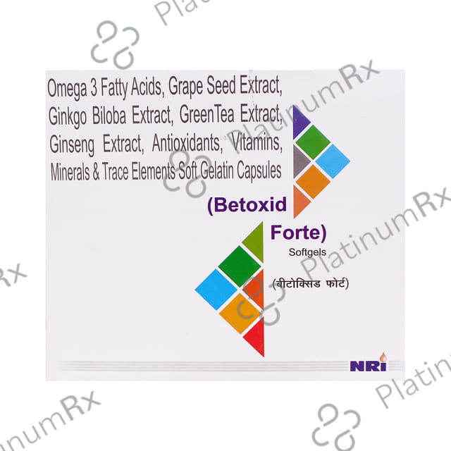 Betoxid Forte Softgel Capsule 10s