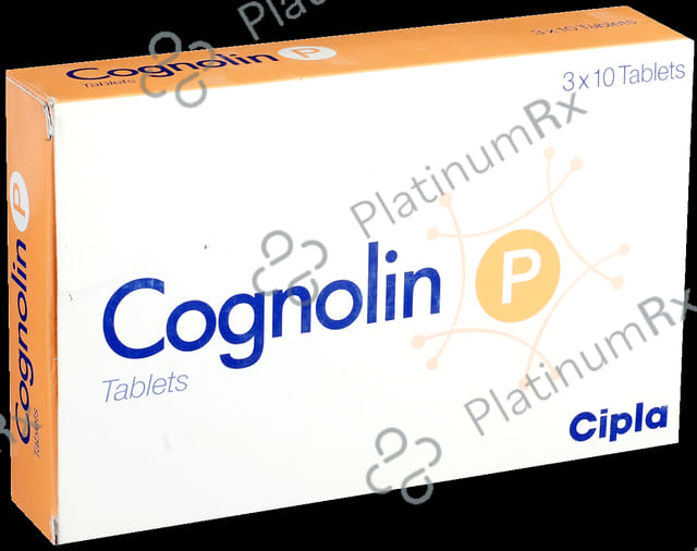 Cognolin P 500/400mg Tablet 10s