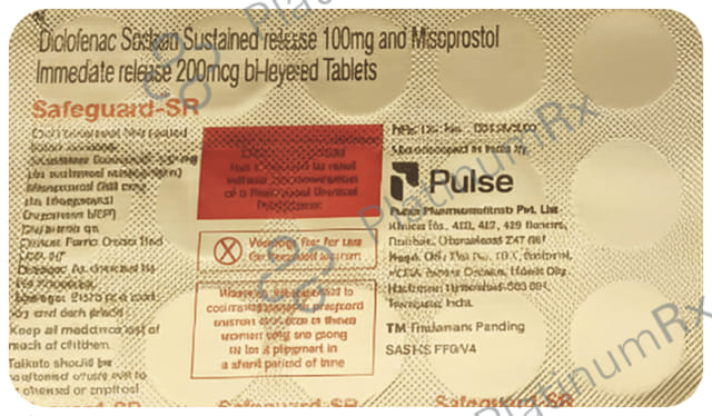 Safeguard SR 100mg/200mcg Tablet 15s