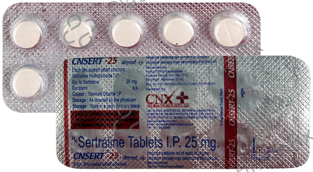 Cnsert 25mg Tablet