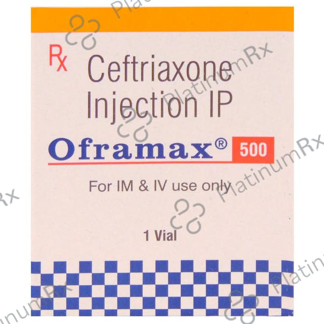 Oframax 500mg Injection