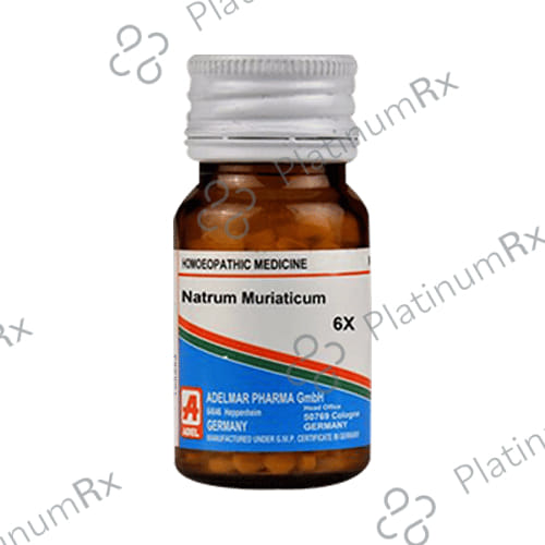 ADEL Natrum Muriaticum Biochemic Tablet 6X