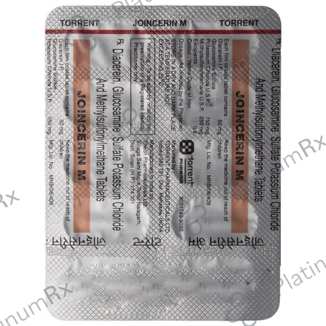 Joincerin M 50/750/250mg Tablet 10s