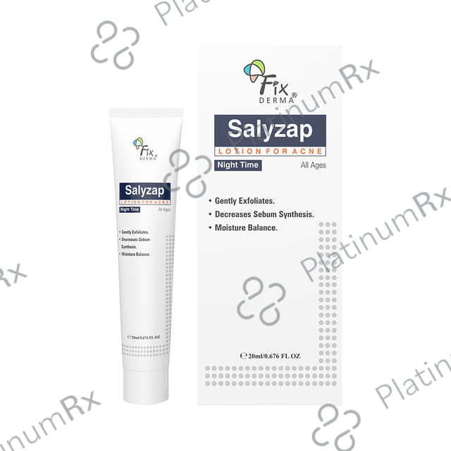 Fixderma Salyzap Lotion For Acne Night Time