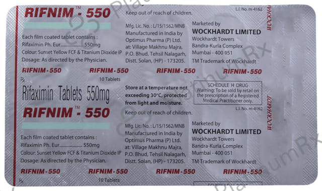 Rifnim 550 Tablet