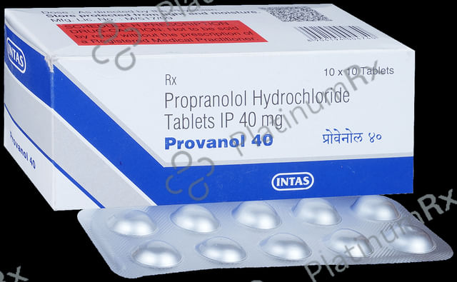 Provanol 40mg Tablet 10s