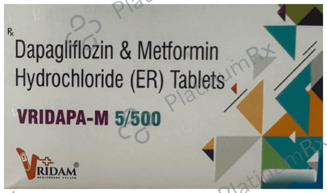 Vridapa-M 5/500 Tablet ER