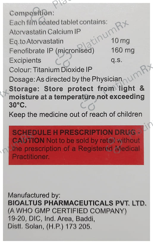 Angostat 10/160mg F Tablet 15s