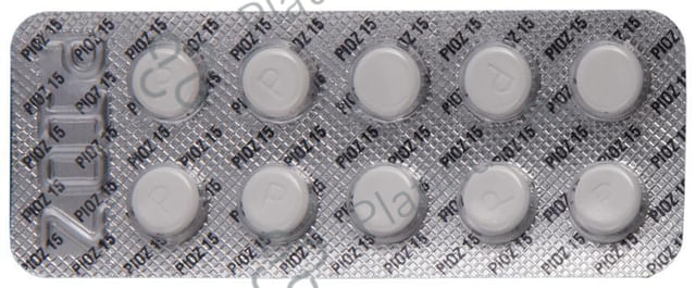 Pioz 15mg Tablet 10s