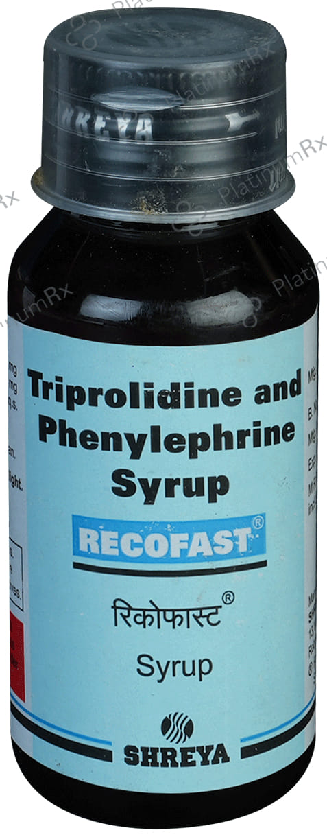 Recofast 5/0.625mg Syrup 60ml
