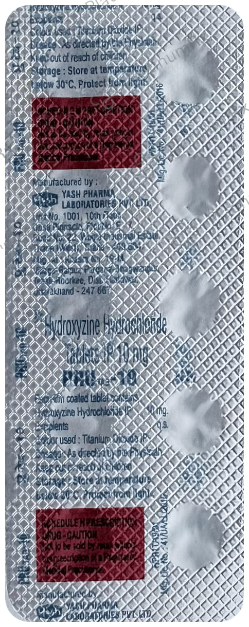Pru 10mg Tablet
