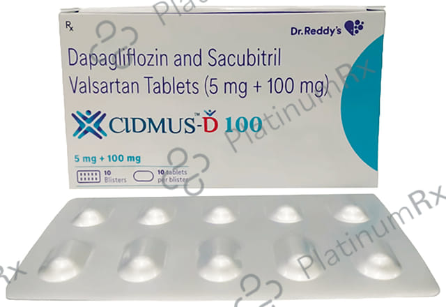 Cidmus D 100/5mg Tablet 10s